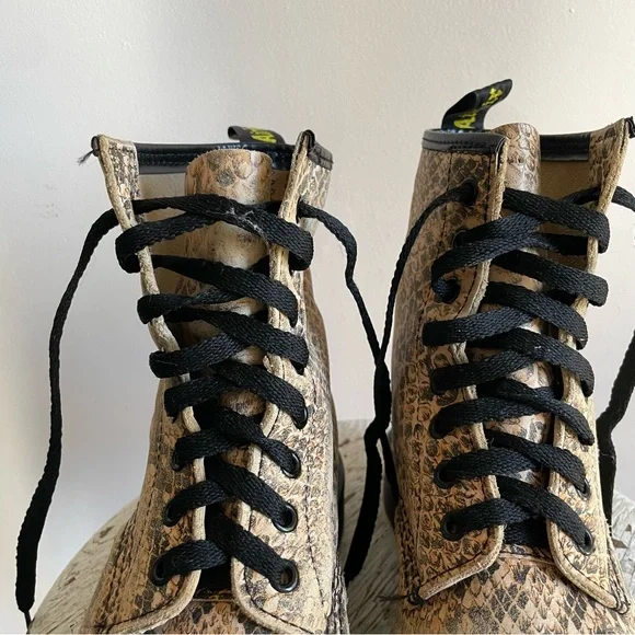 Made In England Python Dr.Martnes - Picture 4 of 11